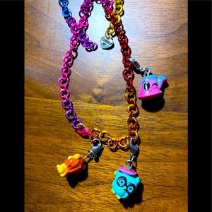 Rainbow charm bracelet